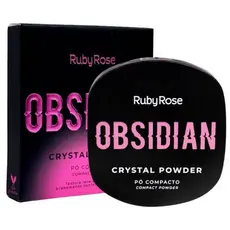 Pó Compacto Crystal Powder Coleção OBSIDIAN BY RUBY ROSE