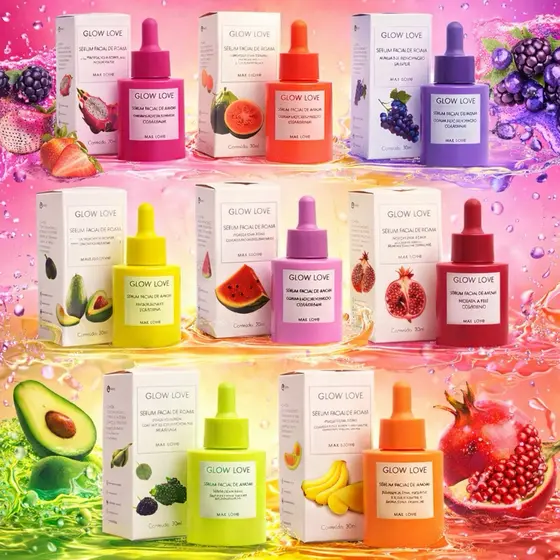 Glow Love Sérum Facial Max Love - Beleza e Cuidado para Sua Pele