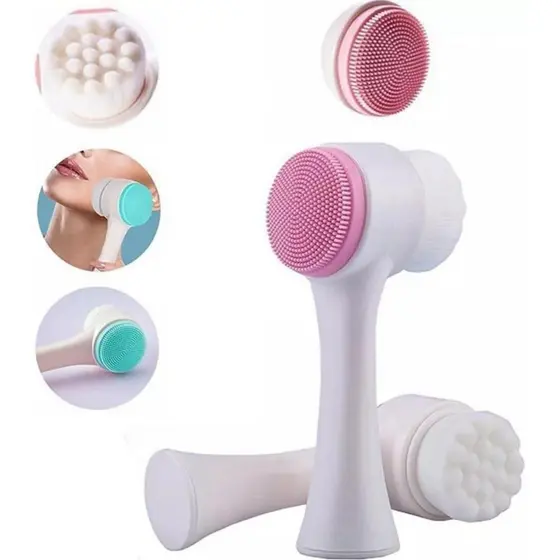 Escova de Limpeza Facial 2 em 1