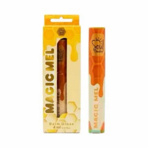 Balm Gloss Magic Mel Soul Cosméticos – Hidratante Labial com Brilho