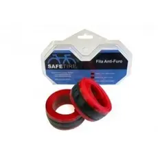 Fita Anti Furo Vermelha  para Pneu Aro 26 Safetire 31mm Par