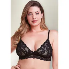 Sutiã Em Renda Sem Bojo Para Usar No Verão Comfy Para Dormir Confortável Respirável Linha Self Plié