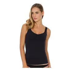 Regata Modeladora Corporal Camiseta Suporte Da Lombar Reduz Medidas Abdominais Sem Bojo Plié