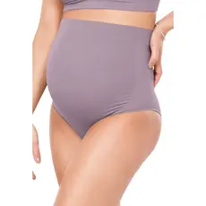 Calcinha Gestante/Grávida Cintura Alta Macia Confortável Sustenta Barriga Postura De Qualidade Plié