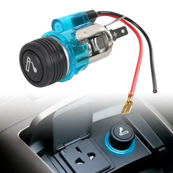 Acendedor 12v Veicular Tomada Acendedor de Carro Automotivo Universal