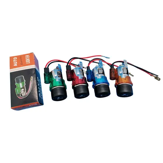 Acendedor de Carro Automotivo Isqueiro Carregador Led Celular Novo