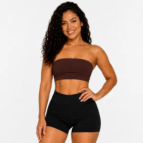 Top Tomara que Caia Academia Feminino Poliamida
