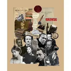 Adesivos para Kindle Autores Clássicos Franz Kafka Clarice Lispector Tolstói Bukowski Camus Fiódor Dostóievski