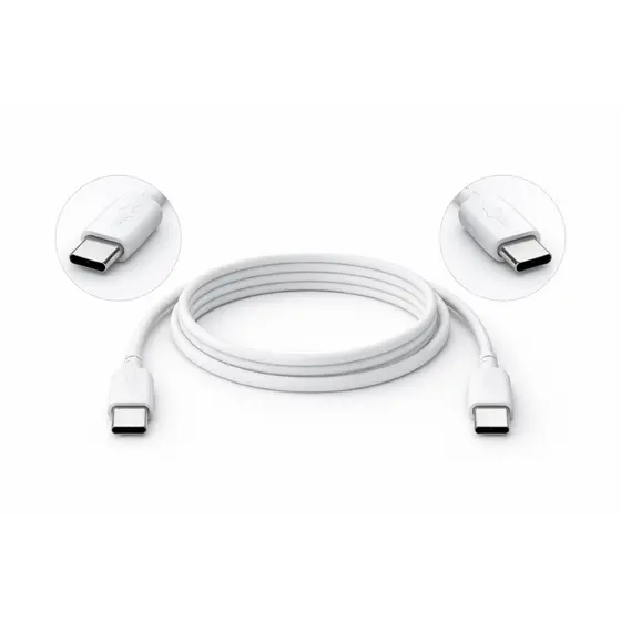 Cabo Tipo C para Tipo C Carregador Turbo Usb Tipo Usb C Para Samsung S25 S24 Plus S23 e A13 A14 A55 A54 A06 A5