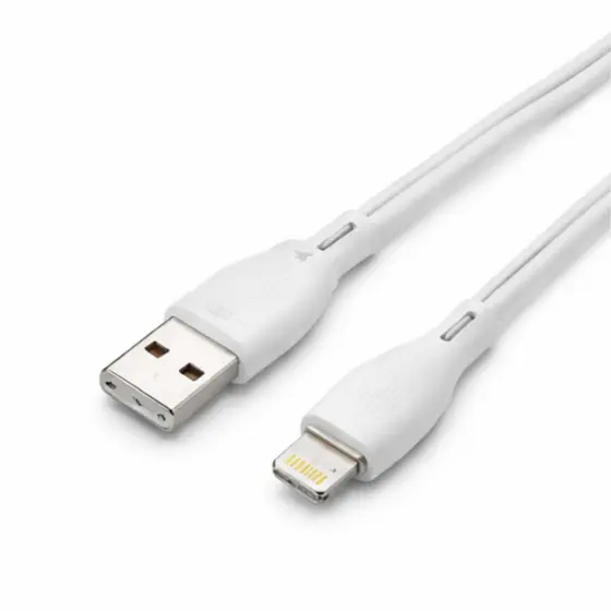 Cabo Carregador Turbo Usb Para iPhone 6 7 Plus 8 11 12 13 14 Pro e Pro Max. 1 Metro