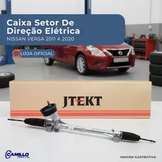 Caixa Setor Direção Elétrica Original Jtekt Koyo Nissan Versa 2011 2020 March 2011 2020 Alta Precisão