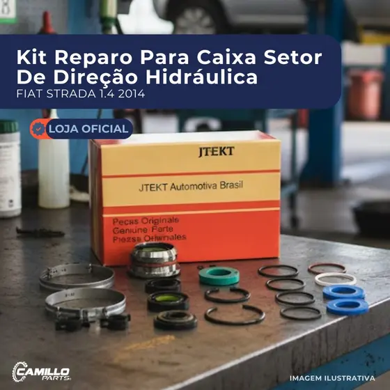 Reparo Caixa Direcao Hidraulica Jtekt Koyo Fiat Strada Uno Palio Siena Original