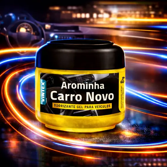 Arominha Gel Carro Novo 60g Vonixx