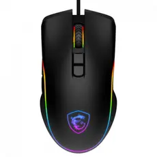 Mouse Gamer MSI Forge GM300, RGB, 7200 DPI, 7 Botões, Preto, FORGE GM300