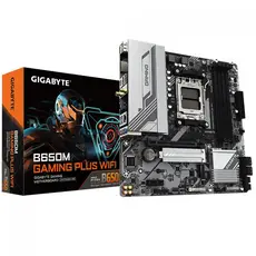 Placa Mãe Gigabyte B650M Gaming Plus WiFi, Chipset B650, AMD AM5, M-ATX, DDR5