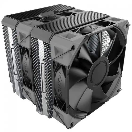 Cooler para Processador Montech NX600, 120mm, Intel-AMD, PWM, Preto, NX600 (B)
