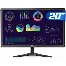Monitor Dr. Office, 20 Pol, HD+, 60Hz, HDMI/VGA, Preto, DO-MN-PD20HSFB1B