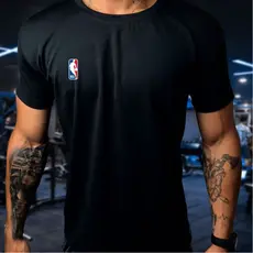 Camisa Camiseta Dry-Fit Masculina - NBA 01- Academia Corrida Crossfit Skate Basquete, Treino
