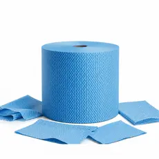 Pano Multiuso Tipo Perfex 600 Unidades 20X40cm Rolo 240m Limpeza Profissional Doméstico Absorvente