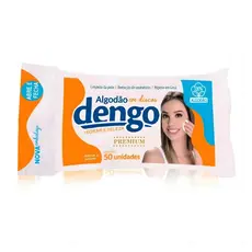 Kit C/ Até 450 Discos de Algodão Dengo Premium Limpeza Facial