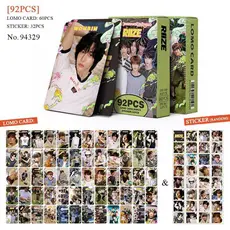 K-POP 60pcs/box com 32pcs adesivo RILZE Photocard Pronto Para Ser Cartão LOMO Postal De Coleção