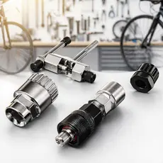 Kit De Chave Para Bike Extrator De Corrente Pedivela Movimento Central Para Consertos Reparos