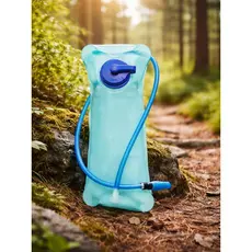 Refil Reservatório De Água 2L Com Mangueira Para Mochila Hidratação Bike Ciclismo Camping Trilha Bolsa Bicicleta