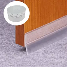 Veda Fresta Rodo Silicone Protetor Adesivo De Porta 5 Metros