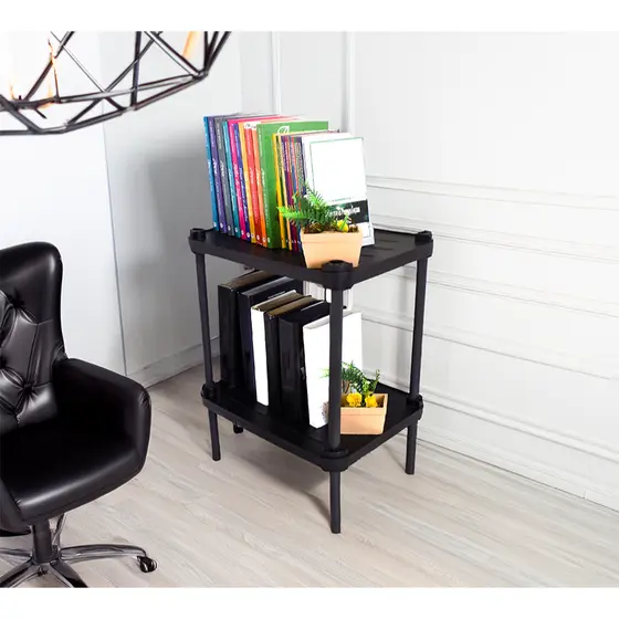 Estante ORGANIZADORA multiuso modular SUPER RESISTENTE mod 2 prateleiras