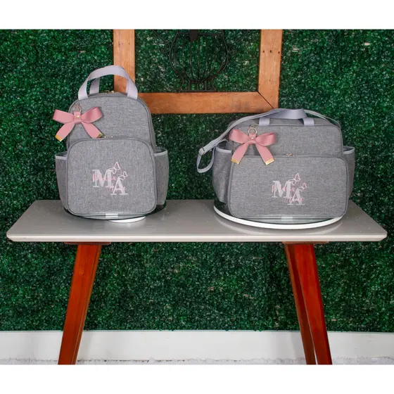 Kit Bolsa Maternidade Kind Baby 2 Peças Personalizada