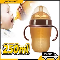 Mamadeiras De Silicone Flexy , Anticólicas Sensação Natural Bico Não Dobrável  Base Estável Sem Ponta 0 A 36 Meses