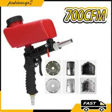 Pistola De Jateamento Pneumática Portátil 700CFM PARA Wall Paints P/Limpeza Metal -Concreto Jato de Areia PRONTA ENTREGA