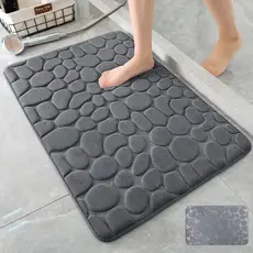 kit Tapete para Banheiro de Secagem Rápida e Super Absorvente Ideal para Chuveiro Cozinha e Varanda