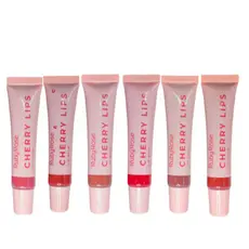 Lip Balm Ruby Rose Cherry Lips – Hidratação Intensa, Brilho Natural e Aroma de Cereja