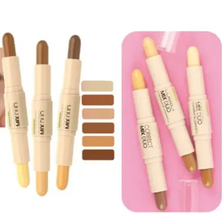 Contorno em Creme & Iluminador em Creme Gold Cover Stick Pink 21 alta Cobertura