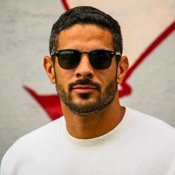Óculos de Sol Masculino Retrô Unissex- Moderno Proteção UV400