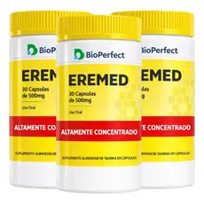 Kit 3 Eremed Suplemento Alimentar Masculino Fórmula Premium