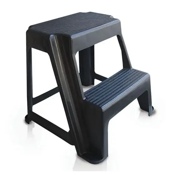 Banqueta Escada Plástica Antiderrapante Resistente 80kg