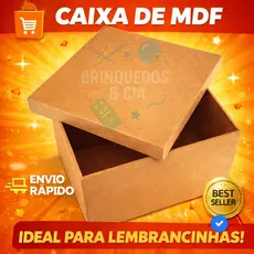 Kit Caixas 15X15X5 ATACADO - Envio Imediato Caixinha MDF Personalizar Artesanato.