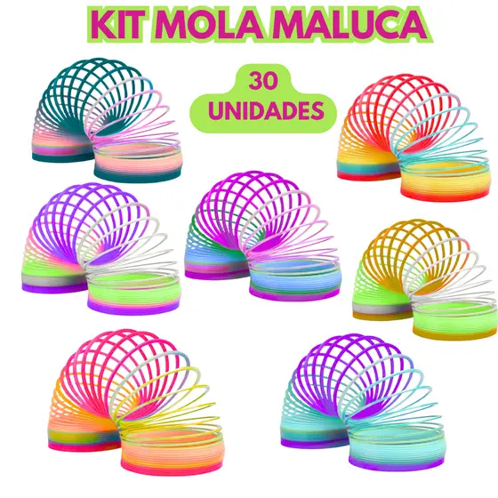 Mola Maluca Colorida - Kit Molas Brinquedo Infantil Lembrancinha Festa Aniversario - PREÇO ATACADO