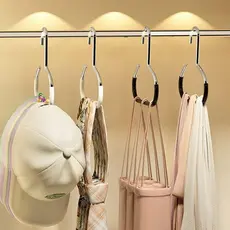 Suporte de armazenamento organizador de chapéus, cintos, gravatas, lenços