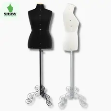 Busto/Manequim Feminino + Base Pedestal Vintage | Expositor para Lojas Ateliês, Corte Costura