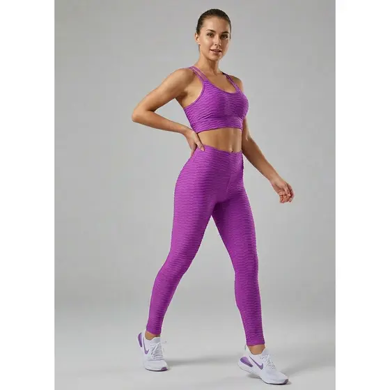 CONJUNTO BROCADO CALÇA E TOP ACADEMIA