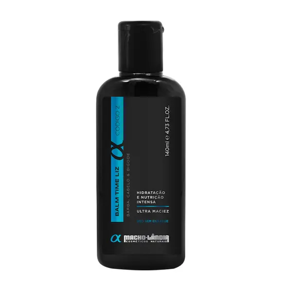 Balm para Barba Macho Lândia Time Liz Hidratação Maciez Controle do Frizz 140ml