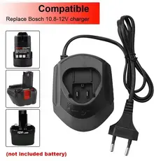 O Carregador De Bateria De Íon De Lítio 1110CV É Adequado Para Bosch 10.8V 12V BAT411 BAT412 TSR1080 GSR10.8