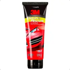 Polidor 3M Elimina Risco 120g - Remove Hologramas e Marcas de Boina | Polimento Técnico Automotivo