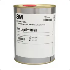 Primer 3M P8225a 940ml - Promotor de Aderência p/ Fitas Dupla Face, Vinil e Plásticos PP