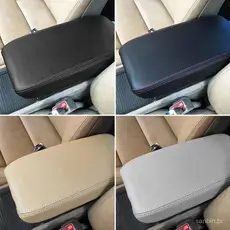 Centro De Apoio De Braço Para Carros Console Tampa Acessórios Interiores De Couro De Microfibra Honda Civic