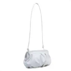 Bolsa Feminina Tiracolo Nuvem Pequena Branca De Alça Casual Moda Blogueira
