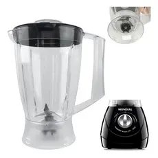Copo de Liquidificador Mondial Line: Power / Power 2 / Fast Power/ Power2i | Cor Translúcido